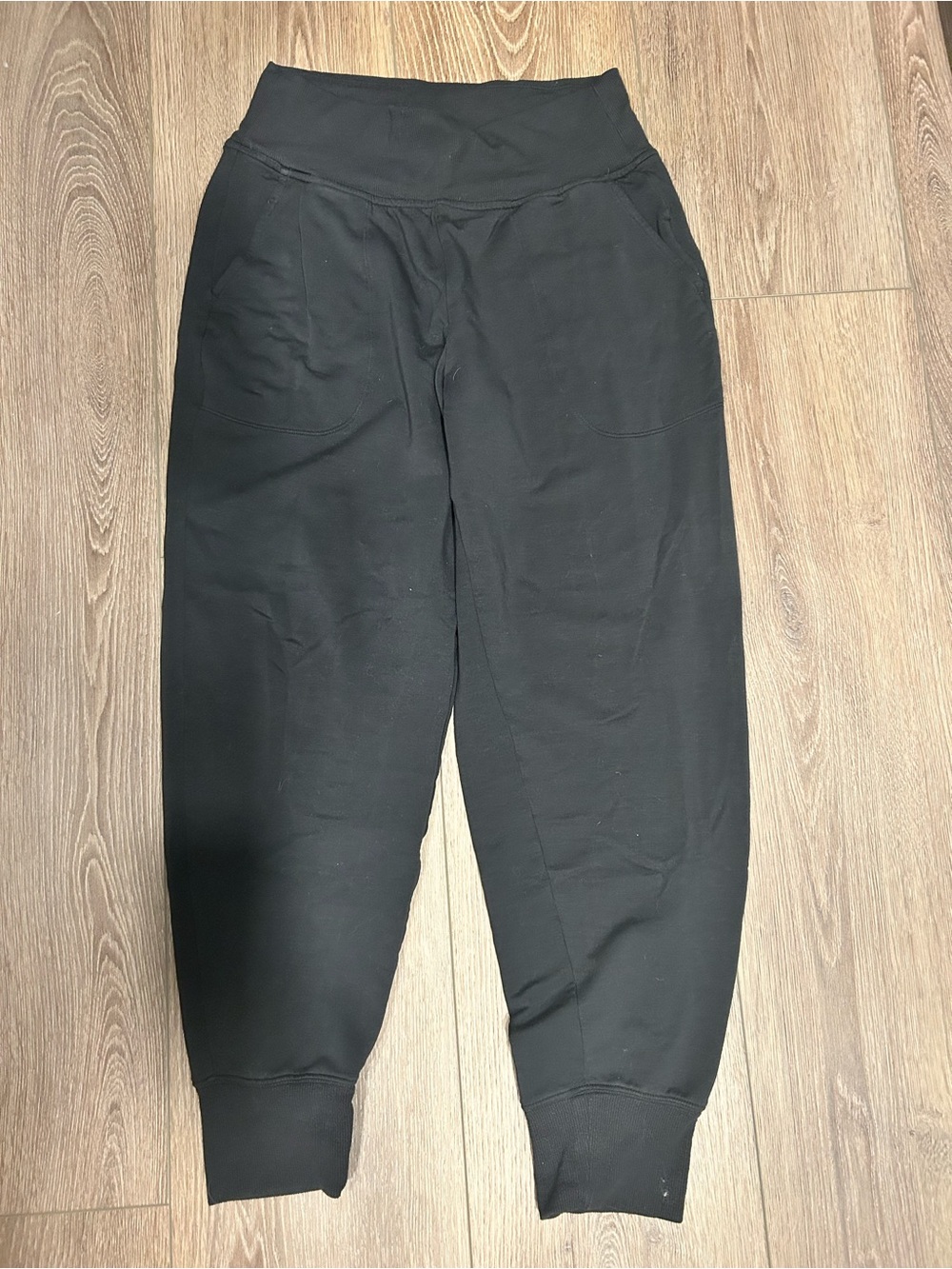 Athleta Black Jogger Sweatpants with Elastic Waist
